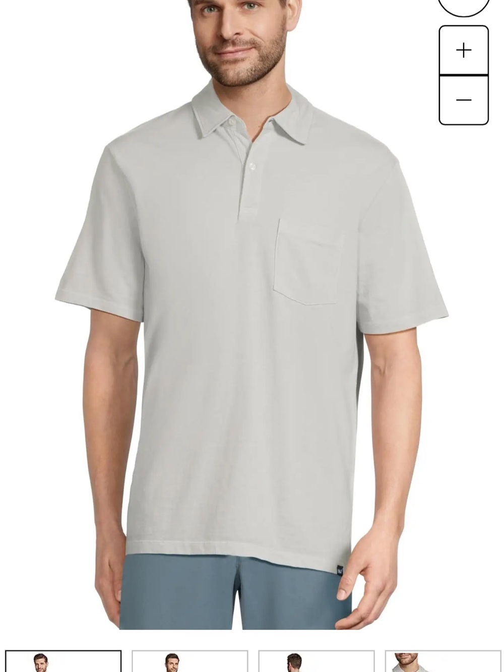 NWT Vineyard Vines mens surf polo short sleeve shirt size S granite gray